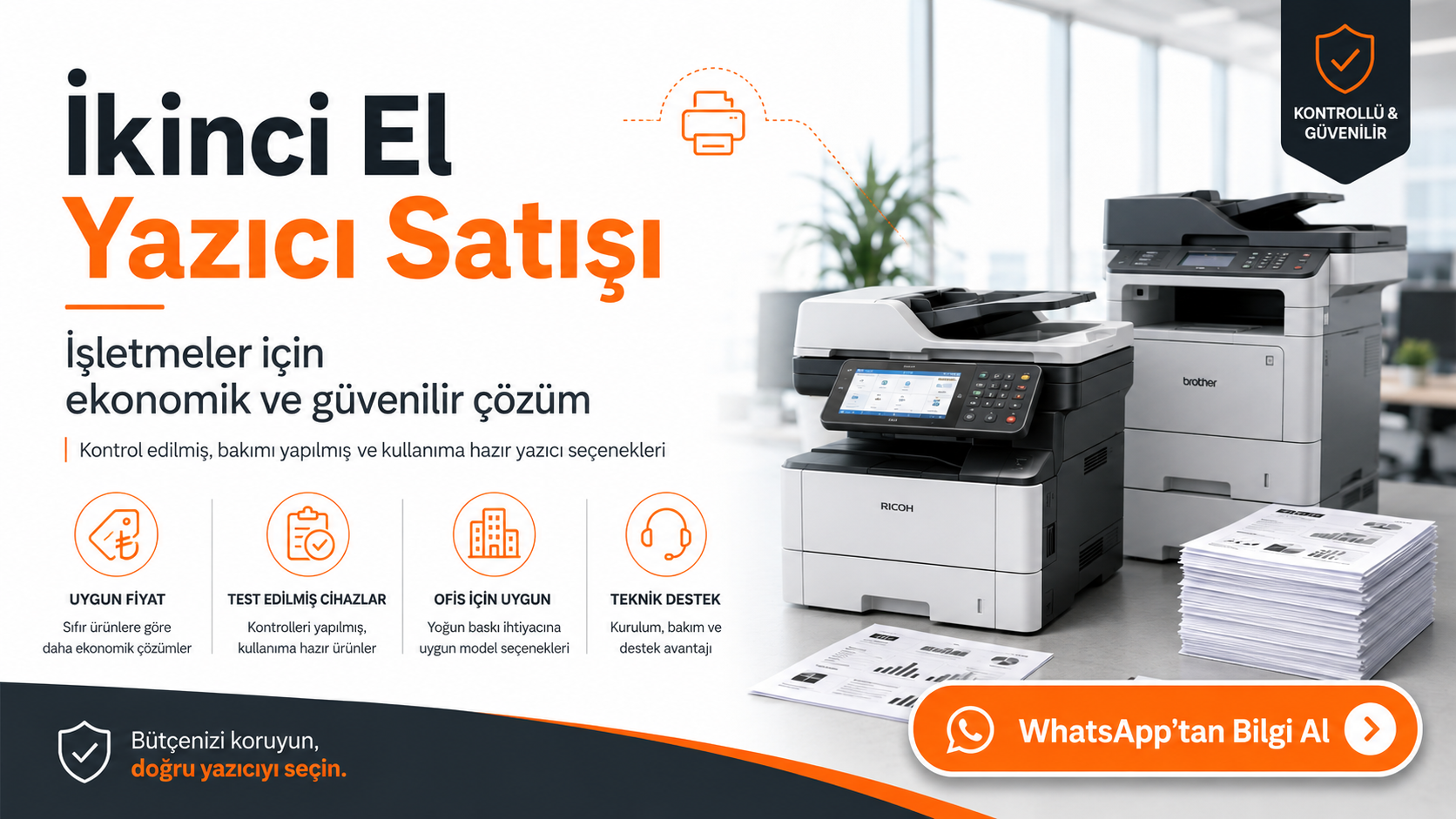 İkinci El Yazıcı Satışı: Uygun Fiyatlı ve Güvenilir Yazıcı Çözümleri