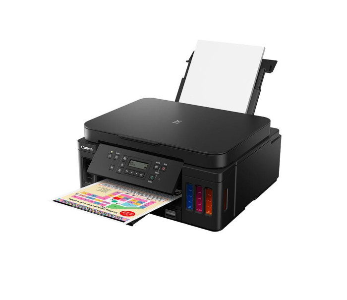 CANON Pixma Megatank G6040 Yazıcı/ Tarayıcı/ Fotokopi/ Wi-Fi/ Renkli Mürekkep Tanklı Yazıcı