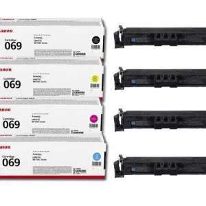 Canon CRG-069 Orjinal Toner 4'lü Set - Tüm Renkler (Kutusuz) CRG069